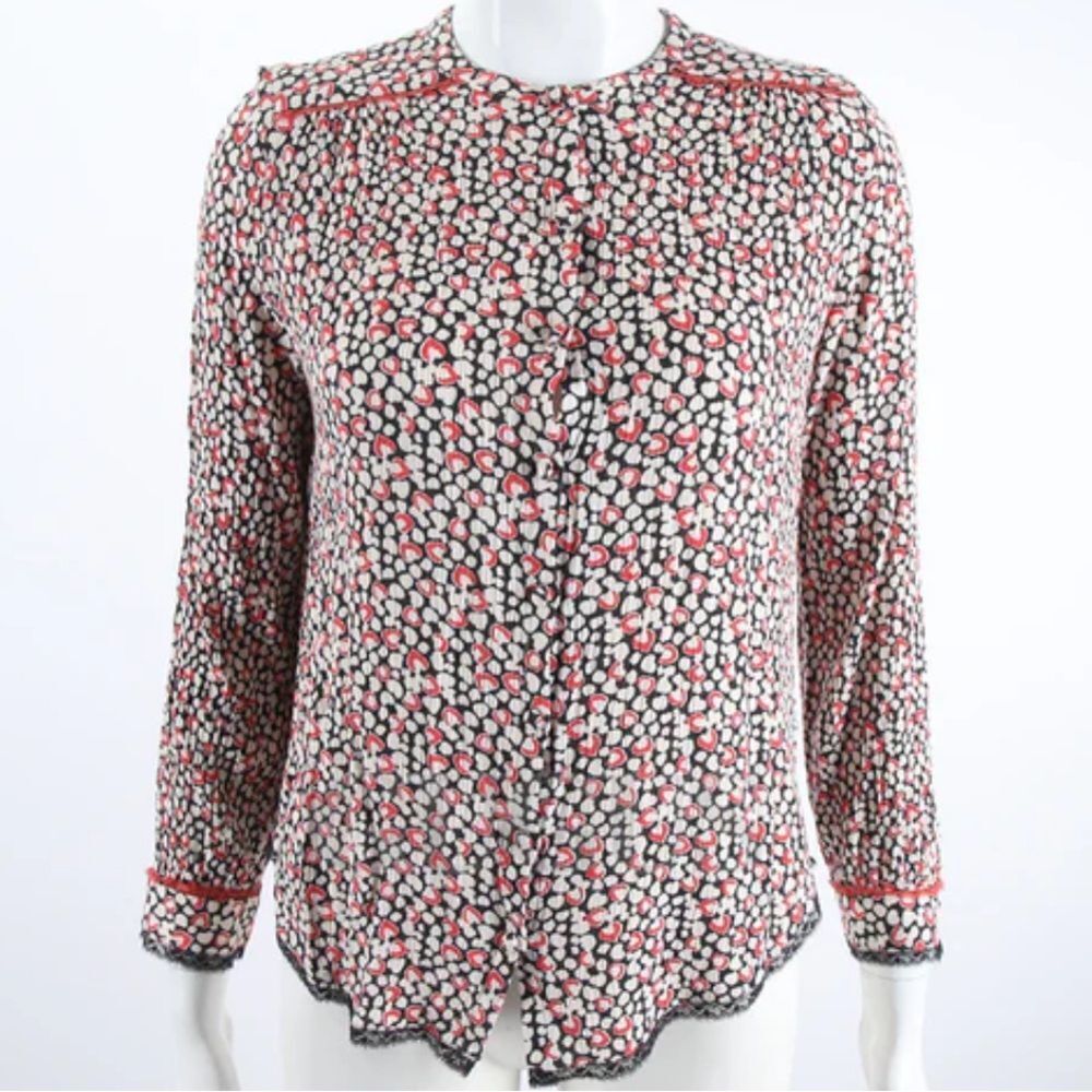 Zadig & Voltaire long-sleeve blouse size small